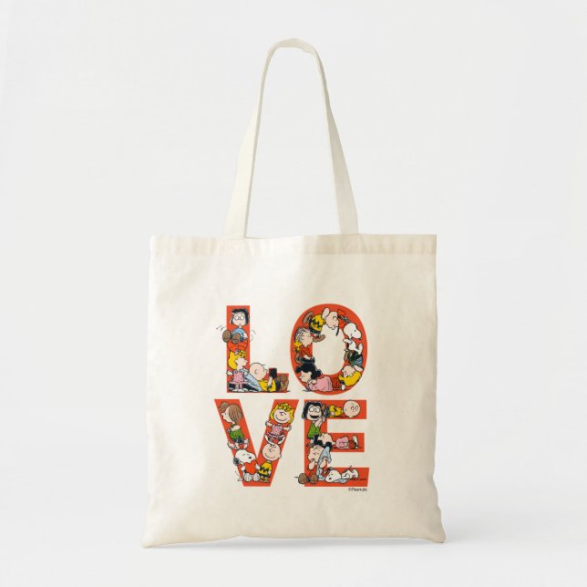 Bolsa Tote Amendoins - AMOR (Frente)