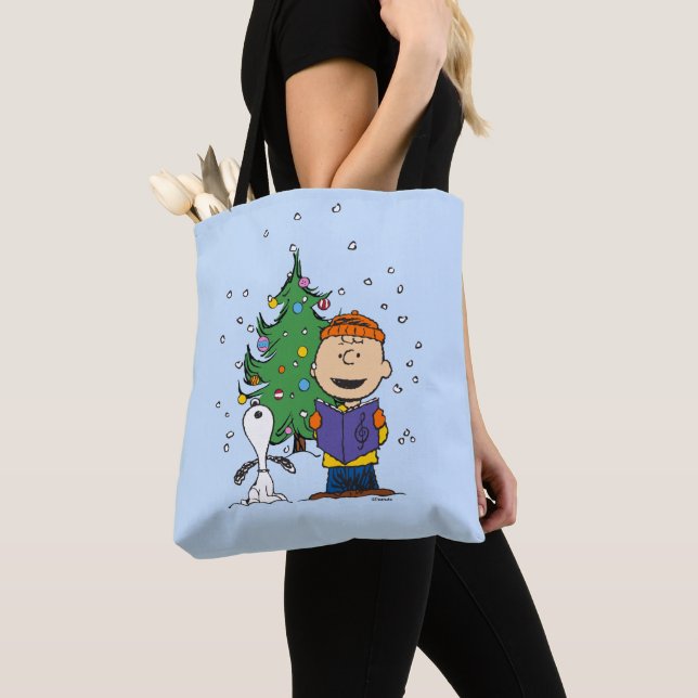 Bolsa Tote Amendoins | Arrefecimento de Natal (Close Up)