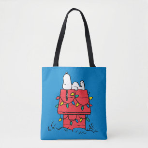 Bolsa Tote Amendoins Cachorro de Snoopy com Luzes