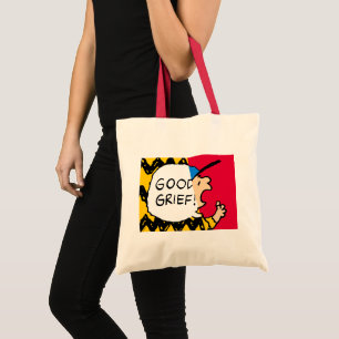 Bolsa Tote Amendoins Charlie Brown Boa Sorte Metade