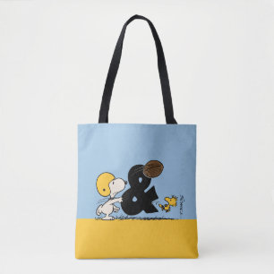 Bolsa Tote Amendoins Futebol Snoopy & Woodstock