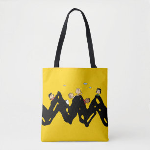 Bolsa Tote Amendoins Gangue na Zig Zag