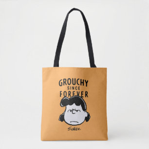 Bolsa Tote Amendoins   Grouchy Since Forever Lucy