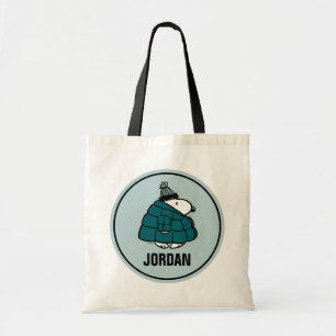 Bolsa Tote Amendoins Jaqueta Puffer de inverno de Snoopy