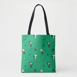 Bolsa Tote Amendoins Padrão de doação de presente de Natal