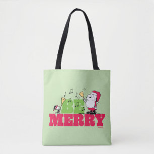 Bolsa Tote Amendoins Seja Feliz Natal