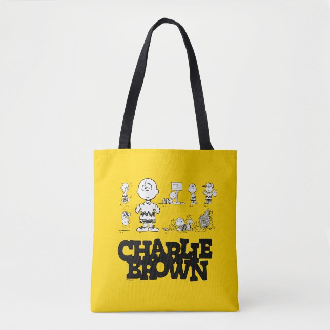 Bolsa Tote Amendoins | Sempre Charlie Brown (Frente)