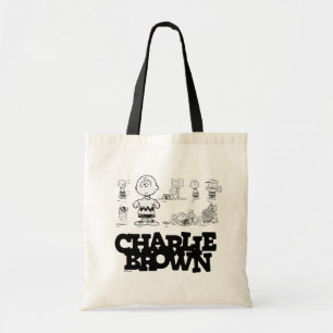 Bolsa Tote Amendoins   Sempre Charlie Brown