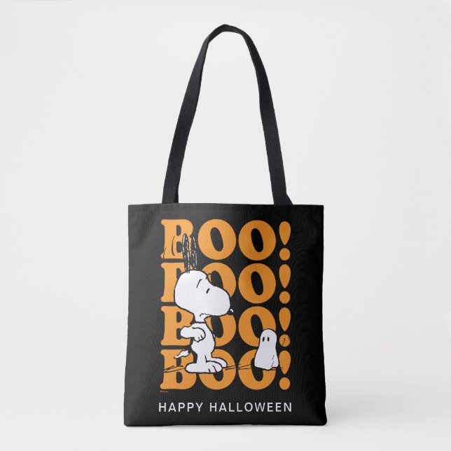 Bolsa Tote Amendoins | Snoopy & Boos (Frente)
