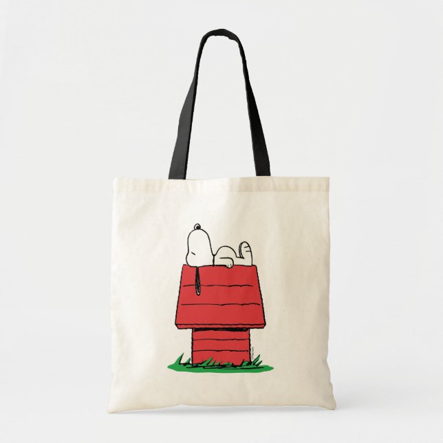 Bolsa Tote Amendoins | Snoopy Cochilando (Frente)