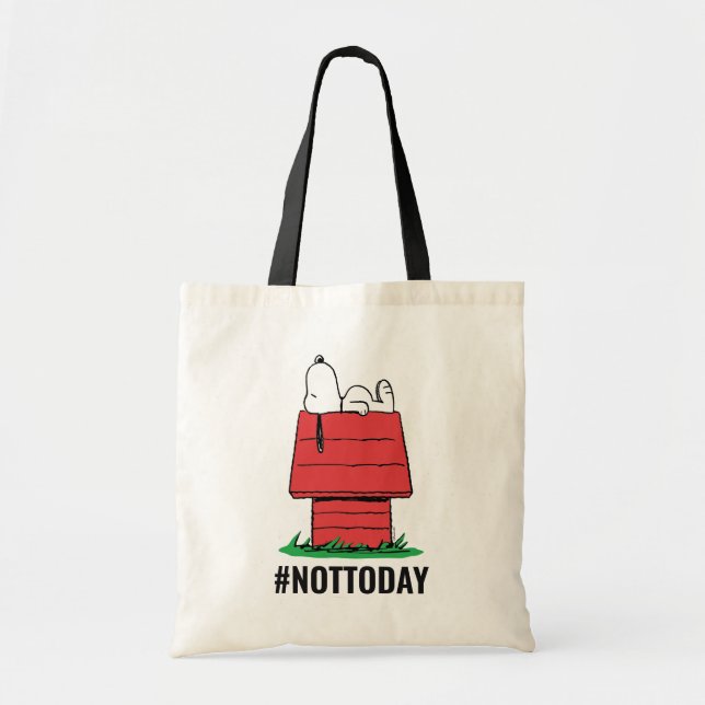 Bolsa Tote Amendoins | Snoopy Cochilando (Frente)