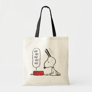 Bolsa Tote Amendoins   Snoopy Ho Ho Comida Dish