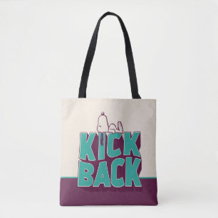 Bolsa Tote Amendoins   Snoopy Kickback