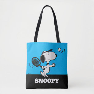 Bolsa Tote Amendoins Snoopy Plays Tênis