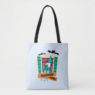Bolsa Tote Amendoins Snoopy Poções Mágicas Halloween