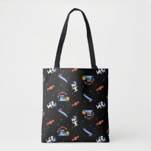 Bolsa Tote Amendoins Snoopy Seu Futuro Parece Brilhante Gradu