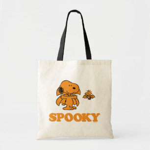 Bolsa Tote Amendoins Snoopy & Woodstock Spooky