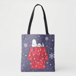 Bolsa Tote Amendoins | Sonhador de férias de Snoopy