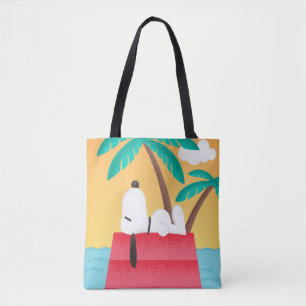 Bolsa Tote Amendoins   Sonhos De Deco Tropical Snoopy