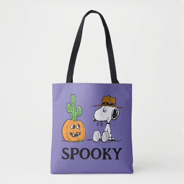 Bolsa Tote Amendoins | Spike's Desert Halloween (Frente)