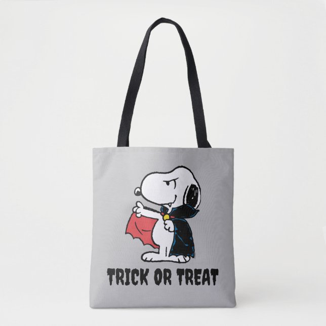 Bolsa Tote Amendoins | Vampiro de esnopia de Halloween (Frente)