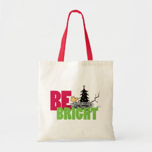 Bolsa Tote Amendoins Woodstock Christmas Be Bright