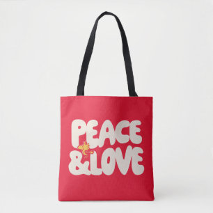 Bolsa Tote Amendoins   Woodstock de Paz e Amor