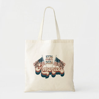 Bolsa Tote America 1776–2026, Patriotic, USA 250 Years