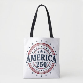 Bolsa Tote America 250 Anniversary Patriotic Stars