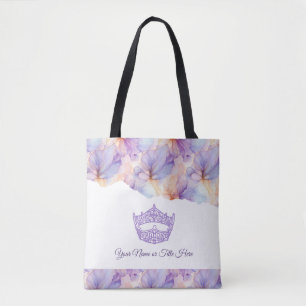 Bolsa Tote América Crown Ink Floral Tot Bag