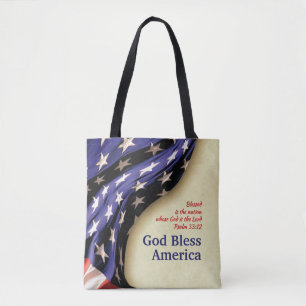 Bolsa Tote AMÉRICA deus abençoe