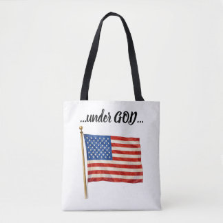 Bolsa Tote América sob Deus