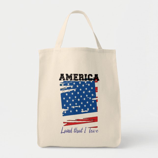 Bolsa Tote América, Terra que eu amo (Frente)