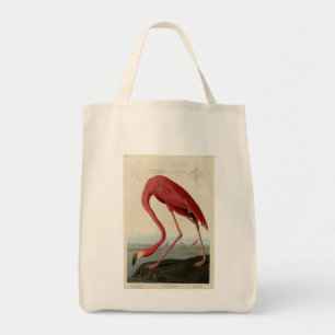 Bolsa Tote American Flamingo, das Aves da América de Audubon