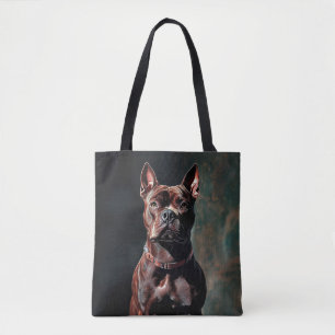 Bolsa Tote American Pit bull terrier