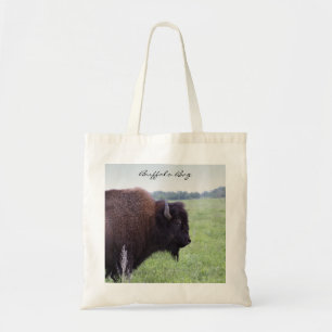 Bolsa Tote American Plains Buffalo Bison Bag