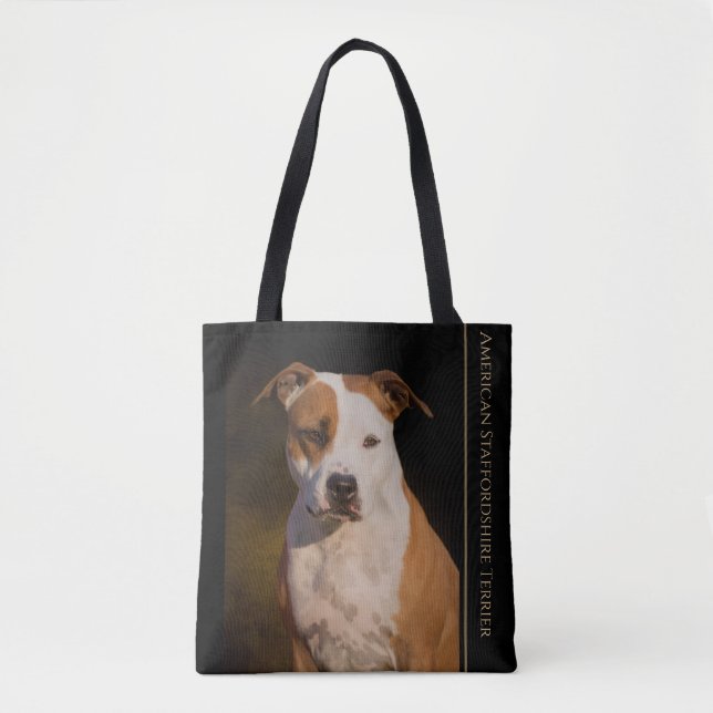 Bolsa Tote American Staffordshire Terrier (Frente)