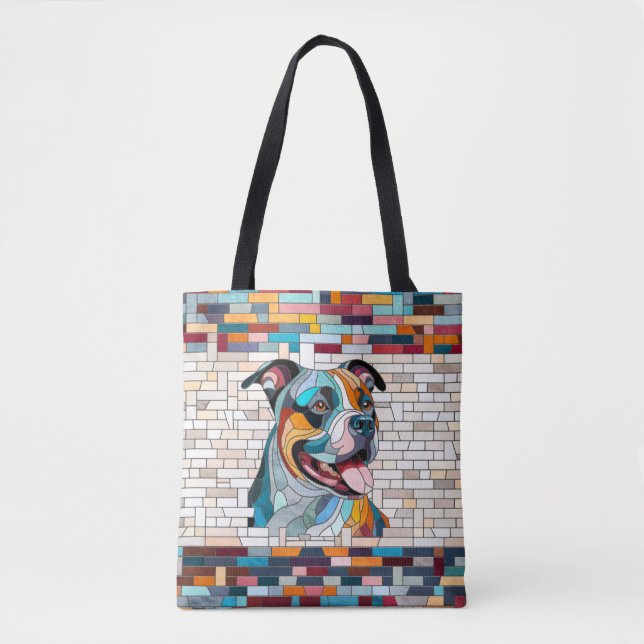 Bolsa Tote American Staffordshire Terrier - Amstaff (Frente)