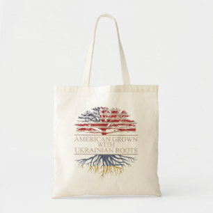 Bolsa Tote Americano cultivado com raízes ucranianas