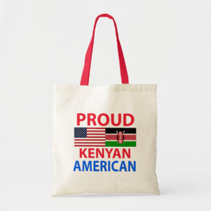 Bolsa Tote Americano orgulhoso do Kenyan