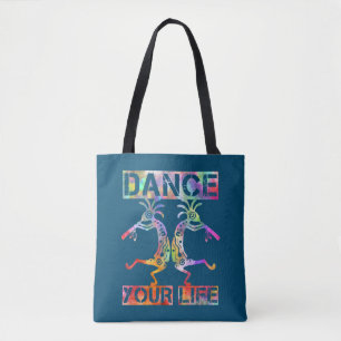 Bolsa Tote Americanos nativos Kokopelli - Dance a sua vida 3