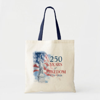 Bolsa Tote America's Semiquincentennial 250 Years Freedom