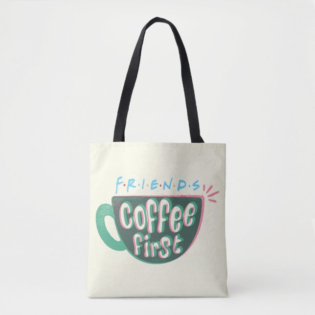Bolsa Tote AMIGOS™ | Café Primeiro (Frente)