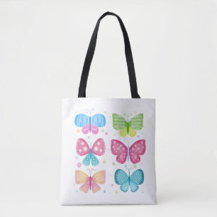 Bolsa Tote Amigos Coloridos do Flutter