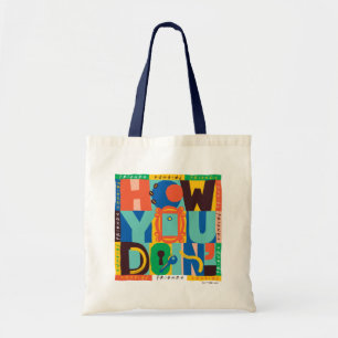 Bolsa Tote AMIGOS™ Como você faz - Gráfico vibrante