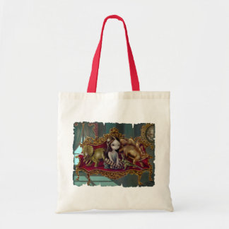 Bolsa Tote Amigos do dinossauro mim saco gótico lowbrow