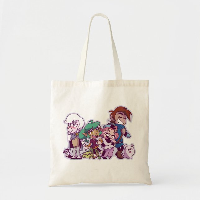 Bolsa Tote Amigos e animais de estimação do Harpy Gee! (Frente)