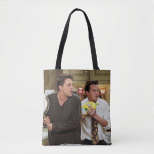 Bolsa Tote AMIGOS™  Joey & Chandler com medo