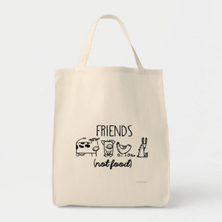 Bolsa Tote AMIGOS (não comida)