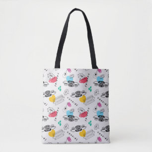 Bolsa Tote AMIGOS™   Padrão de Ícone